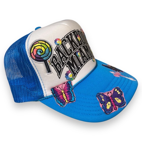 Custom made patchwork hat - Picture 2 of 3